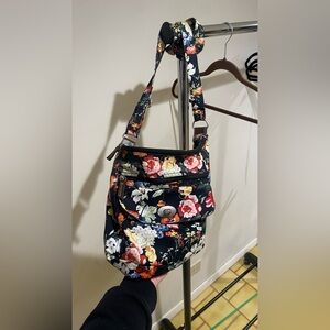 Floral crossbody bag